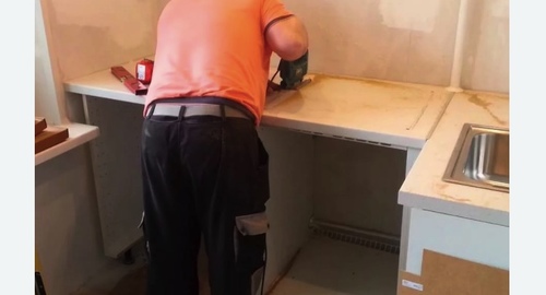 Сборка кухонного гарнитура. Заводоуковск